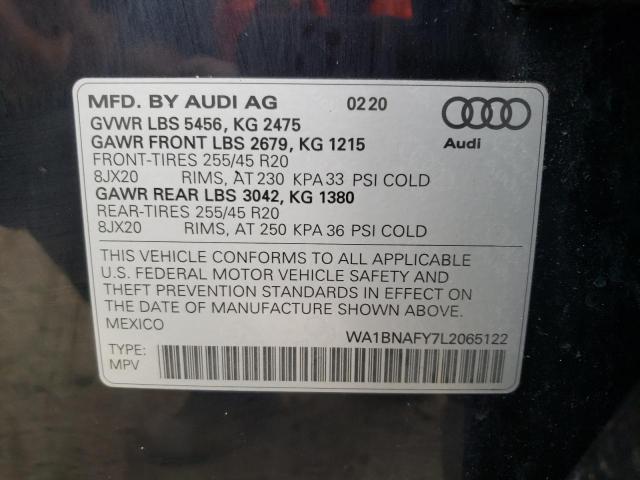 AUDI Q5 PREMIUM PLUS 2020