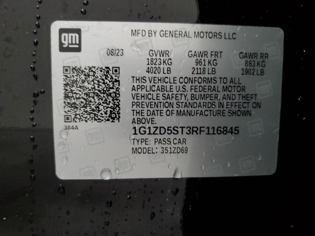 CHEVROLET MALIBU LT 2023